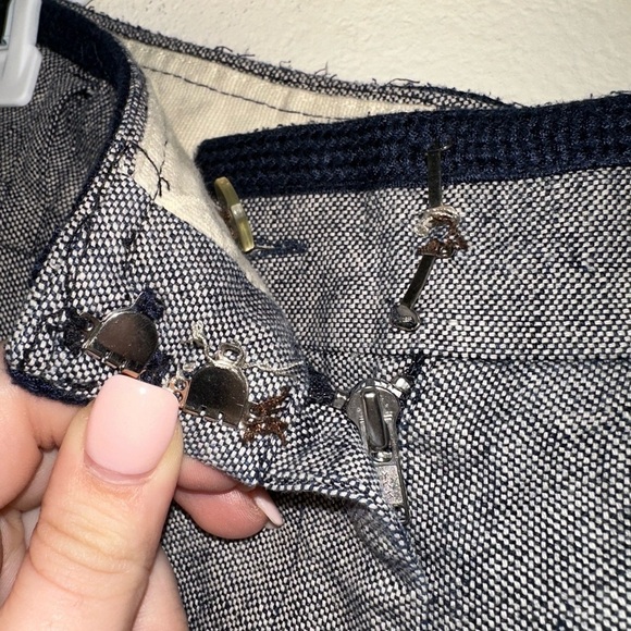 Tory Burch women’s woven pants office contemporary preppy - Picture 6 of 11